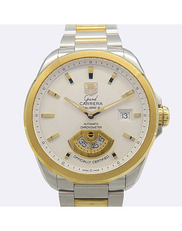 [중고]고이비토 태그호이어 WAV515B Grand Carrera 그랜드 까레라 43MM 칼리버 8 시스루백 오토매틱 콤비 남성 시계 59990wp