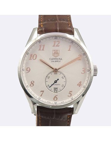 [중고]고이비토 태그호이어 WAS2112 FC6181 Carrera Heritage(까레라 헤리티지) 오토메틱 DD클립 가죽 밴드 남성용 시계 K1667THI