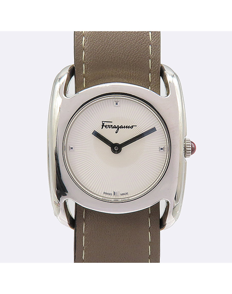 FERRAGAMO 페라가모 [중고] [살바토레 페라가모] [중고명품] [중고]고이비토 페라가모 SFEL00219 바라(Vara) 여성용 쿼츠 시계 60304wp CT07XX02123