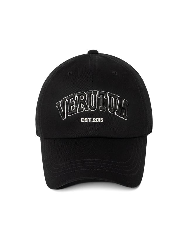 베루툼 HW-BC189B : Arch Volume Logo Bio Washing CapㅣBlack 착용컷