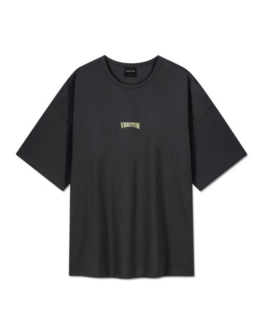 RTW-TS226 : Serif Arch Logo Short Sleeve T-ShirtsㅣMensㅣCharcoal