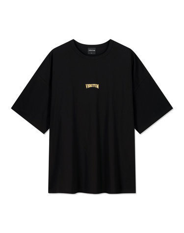 RTW-TS226 : Serif Arch Logo Short Sleeve T-ShirtsㅣMensㅣBlack
