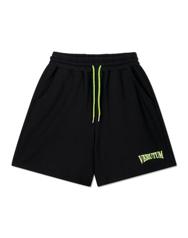 RTW-PT233W : Serif Arch Logo Sweat Shorts│WomensㅣBlack
