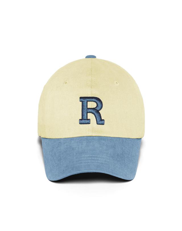 베루툼 HW-BC066 : VRT Initial Two Tone CapㅣYellow Blue 착용컷