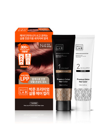 프로페셔널 헤어 살롱 대용량 새치커버 컬러 염색약 150ml 1개 다크 브라운