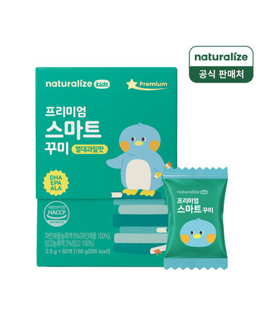 네추럴라이즈 키즈 프리미엄 스마트 꾸미 60정 1개