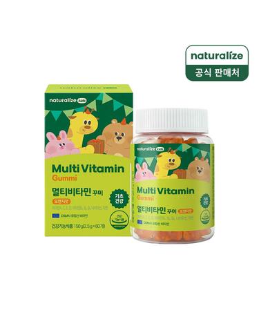 키즈 멀티 비타민 꾸미 60정 1개