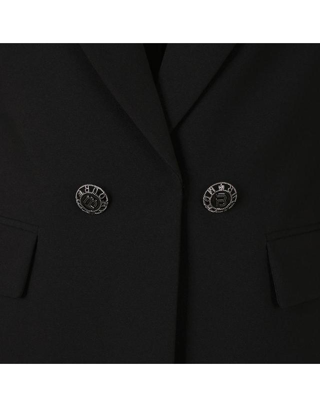 베스띠벨리 롤업 히든버튼 피크드 자켓 (BJJAI1110) 착용컷
