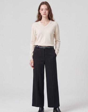 벨트 와이드 팬츠 (BLPAY2251)
