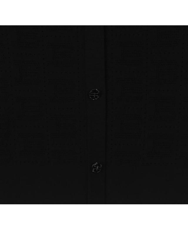 베스띠벨리 버튼 펀칭 브이넥 니트 (BIUCD2923) 착용컷