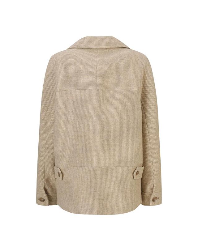 베스띠벨리 WOOL 100 발마칸 하프코트 (BJHAX2670) 착용컷