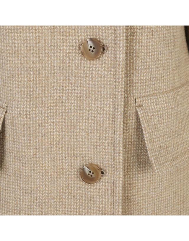 베스띠벨리 WOOL 100 발마칸 하프코트 (BJHAX2670) 착용컷