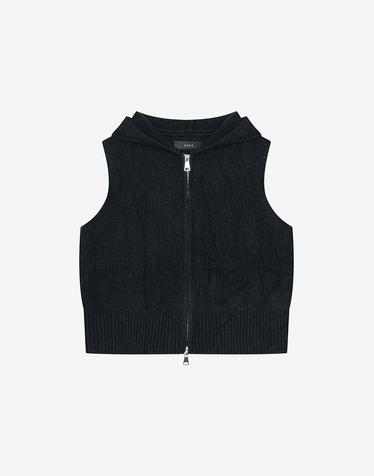 [25 신상] 후드 투웨이 집업 니트 베스트 (TLVCX2971)