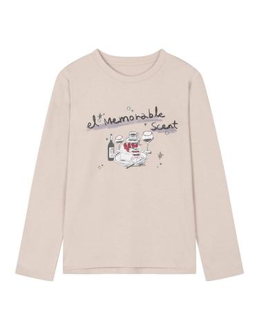EL MEMORABLE SCENT X 라운드 티셔츠 (SJIBX2822)