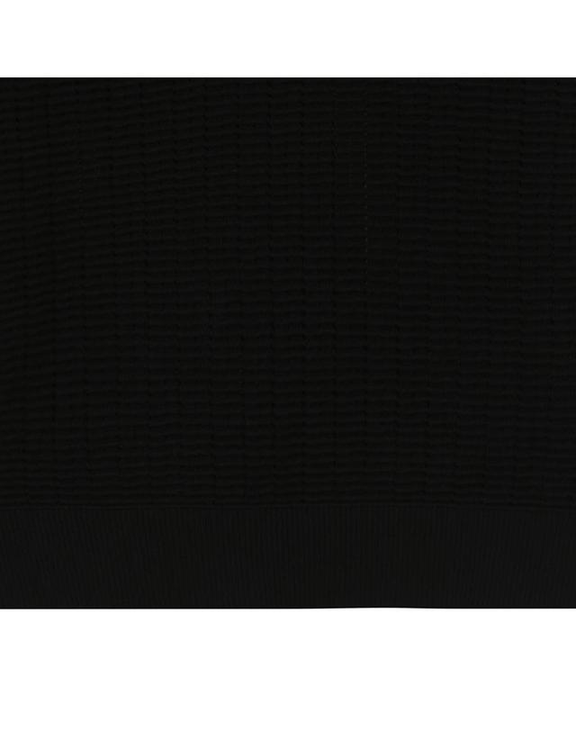 지이크 펀칭 오버핏 카라 풀오버 (PIUCD8025) 착용컷