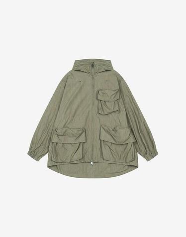 [STEIN GARTEN] 하이브리드 테크 후드 자켓 카키 (PJMAH6901)