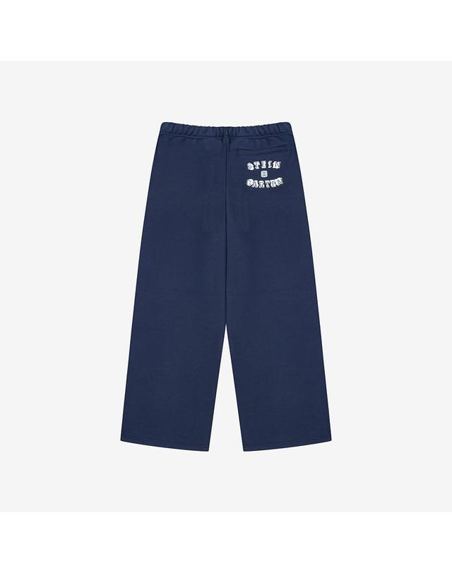지이크 [STEIN GARTEN] 내추럴 와이드 스트링 팬츠 네이비 (PJFAH4950) 착용컷