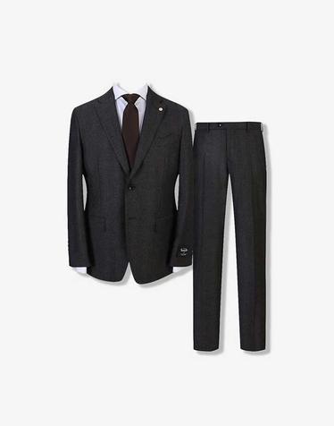 MARZOTTO W100 헤링본 클래식핏 수트 정장 세트 (PJJAX2028_PJPAX2228)