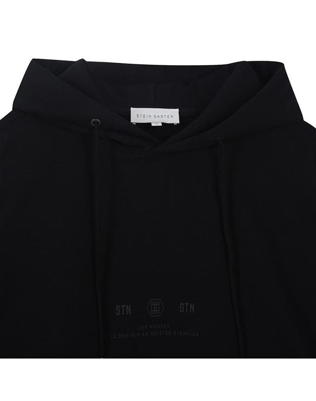 지이크 [STEIN GARTEN] 캥거루 포켓 후드 스웻 셔츠 (PJIBH8906) 착용컷