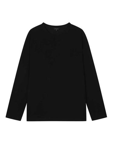 조직 기본 라운드 긴팔티 (FJIBH3301)