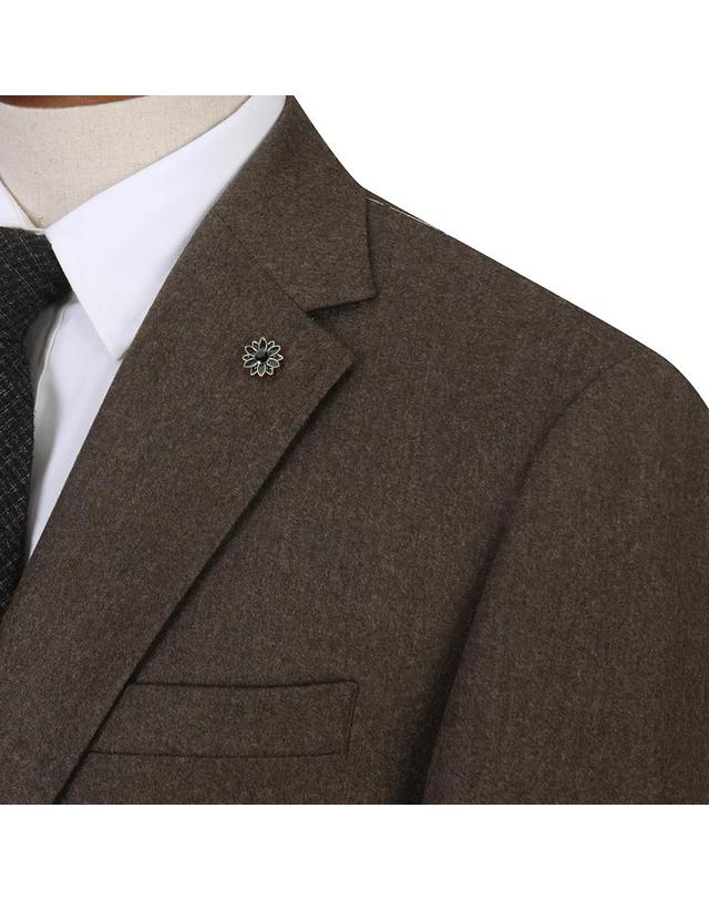 파렌하이트 GRANDCRU Zignone 캐시 플란넬라 수트 자켓 (FJJAX2142) 착용컷