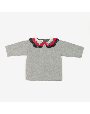 [구구스]중고명품 구찌 키즈 긴소매 탑 (6Y) (NO 10424342)
