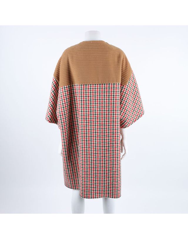 구찌 [중고명품] [구구스]중고명품 구찌 케이프 코트 44-55 (NO 10353020) 멀티컬러 착용컷