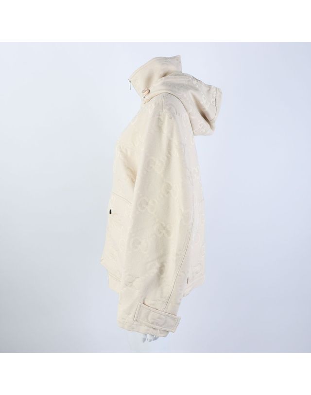 구찌 [구구스]중고명품 구찌 후드 집업 자켓 55-66 (NO 10408869) 멀티컬러 착용컷