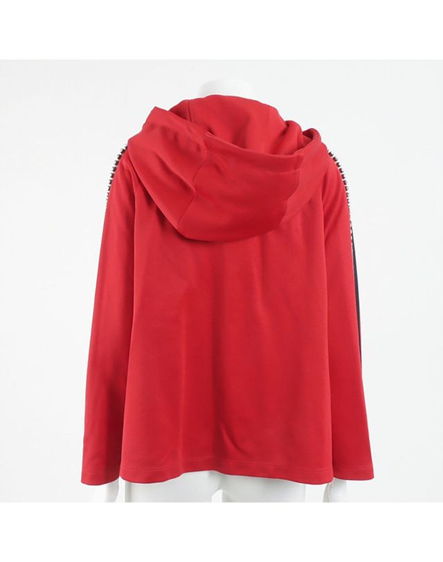 구찌 [구구스]중고명품 구찌 후드 집업 점퍼 55 (NO 10439298) 멀티컬러 착용컷