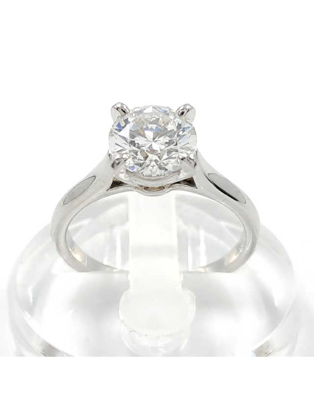까르띠에 [중고명품] [구구스]중고명품 까르띠에 1.56ct 다이아 반지 12 (NO 10550697) 멀티컬러 착용컷