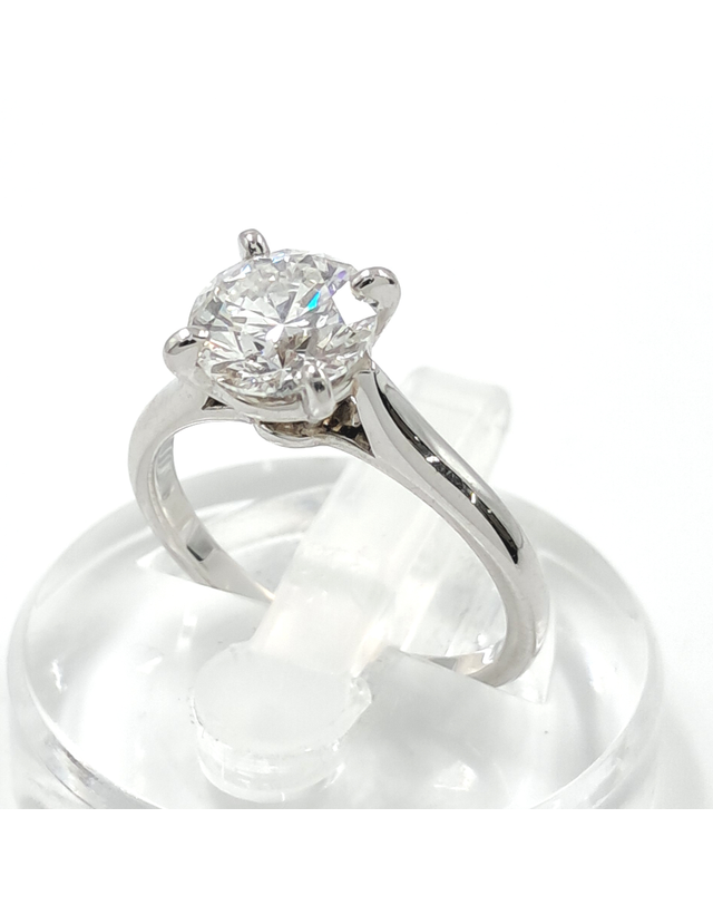 까르띠에 [중고명품] [구구스]중고명품 까르띠에 1.56ct 다이아 반지 12 (NO 10550697) 멀티컬러 착용컷