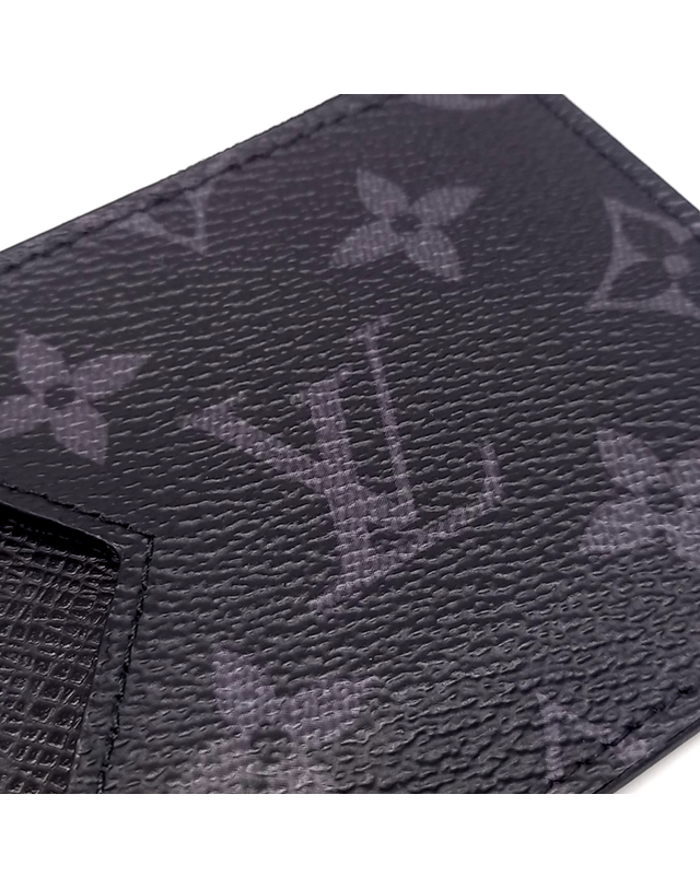 루이비통 [중고명품] [구구스]중고명품 루이비통 이클립스 코인 카드홀더 M30271 (NO 10549968) 멀티컬러 착용컷