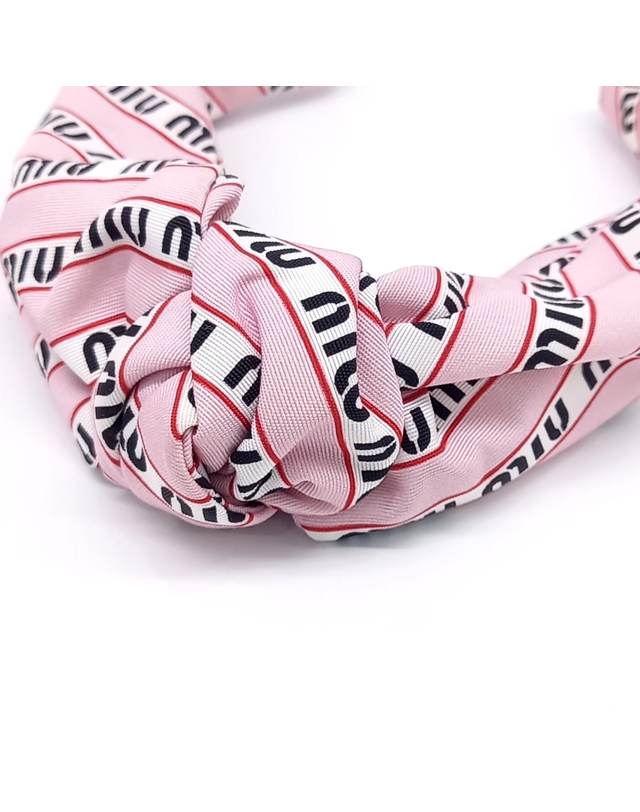 미우미우 [중고명품] [구구스]중고명품 미우미우 헤어밴드 (NO 10582658) 멀티컬러 착용컷