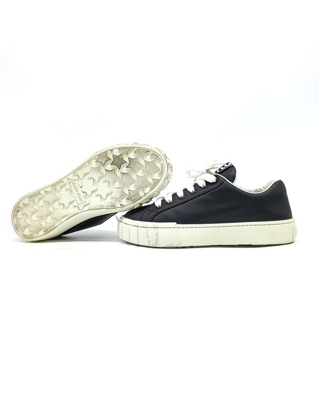 미우미우 [중고명품] [구구스]중고명품 미우미우 스니커즈 230 (NO 10603803) 멀티컬러 착용컷