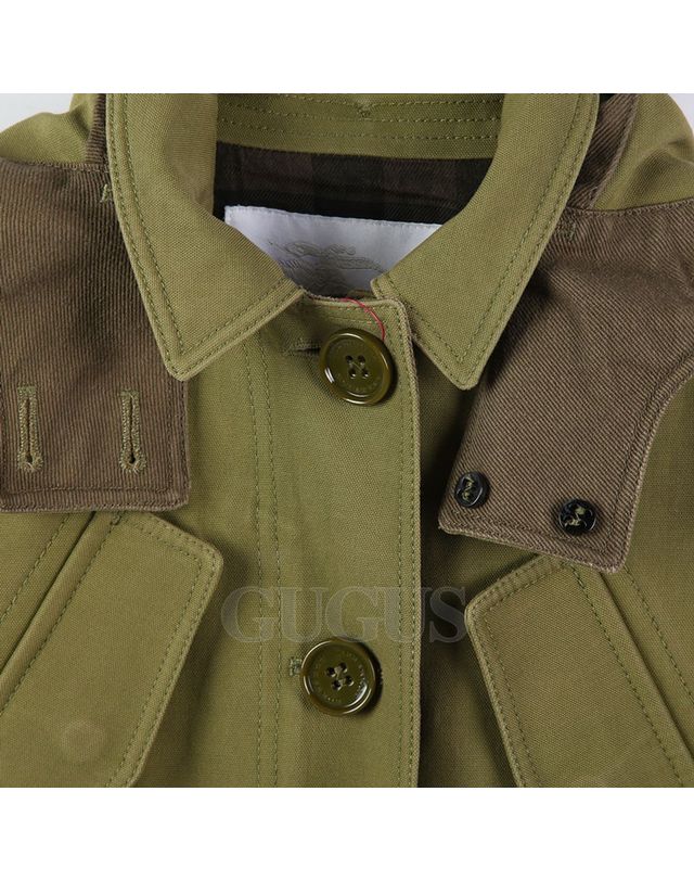 버버리 [중고명품] [구구스]중고명품 버버리 키즈 야상 자켓 기타사이즈 (NO 1075013) 멀티컬러 착용컷