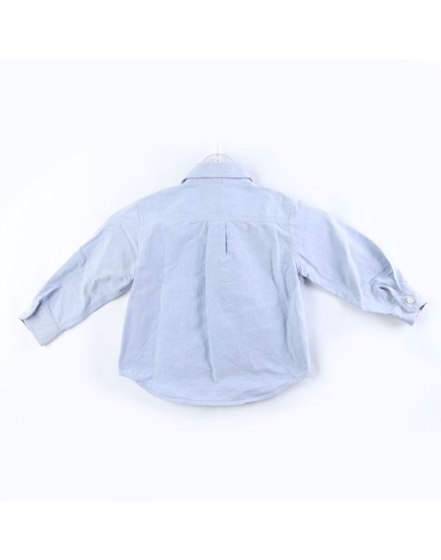버버리 [중고명품] [구구스]중고명품 버버리 키즈 긴팔 셔츠 (2Y) (NO 10109502) 멀티컬러 착용컷