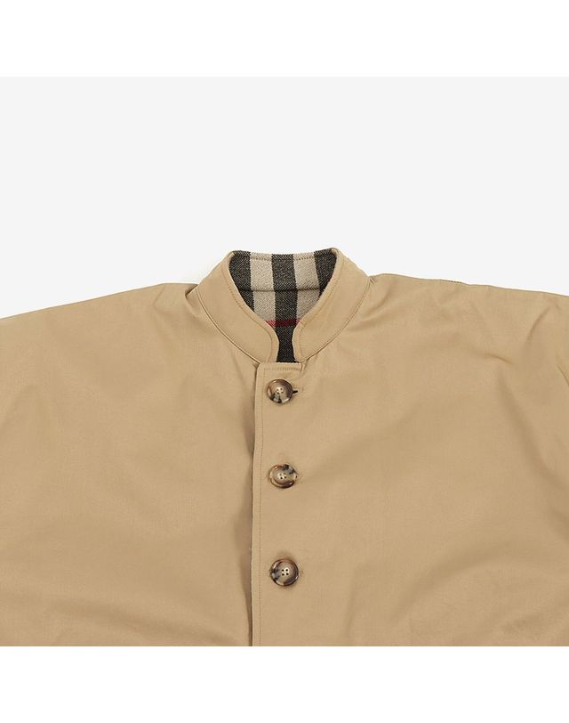 버버리 [중고명품] [구구스]중고명품 버버리 키즈 리버서블 케이프 (L) (NO 10430568) 멀티컬러 착용컷