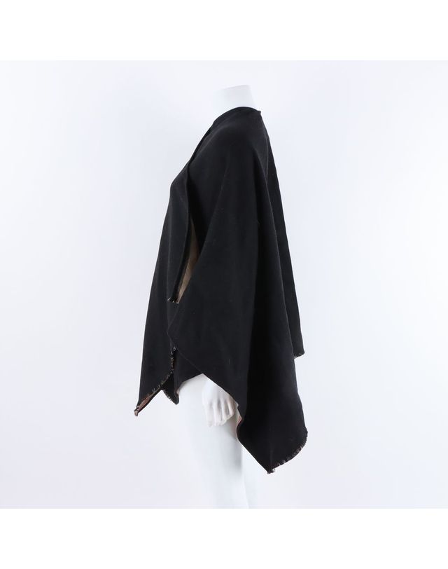 버버리 [중고명품] [구구스]중고명품 버버리 판쵸 (NO 10514356) 멀티컬러 착용컷