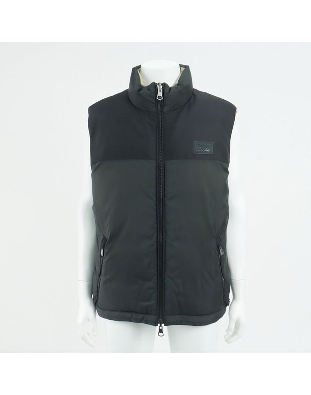 버버리 [중고명품] [구구스]중고명품 버버리 리버서블 패딩 베스트 95 (NO 10515617) 멀티컬러 착용컷