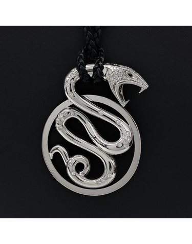 [구구스]중고명품 부쉐론 다이아 트러블 스네이크 목걸이 (NO 10511381)