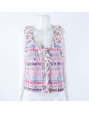 [구구스]중고명품 샤넬 트위드 베스트 55 (NO 10232751)