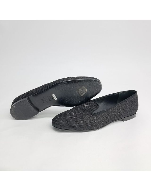샤넬 [중고명품] [구구스]중고명품 샤넬 로퍼 255 (NO 10501847) 멀티컬러 착용컷