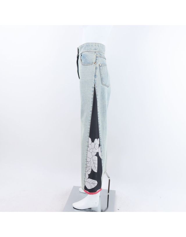 샤넬 [중고명품] [구구스]중고명품 샤넬 데님팬츠 ~44 (NO 10512642) 멀티컬러 착용컷