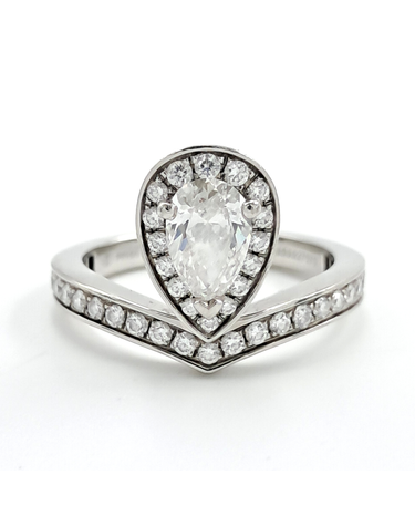[구구스]중고명품 쇼메 0.53ct 다이아 조세핀 아그레뜨 반지 6 (NO 10529280)