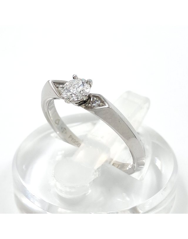 쇼메 [중고명품] [구구스]중고명품 쇼메 0.33ct 다이아 세레나데 솔리테어 반지 15 (NO 10568880) 멀티컬러 착용컷