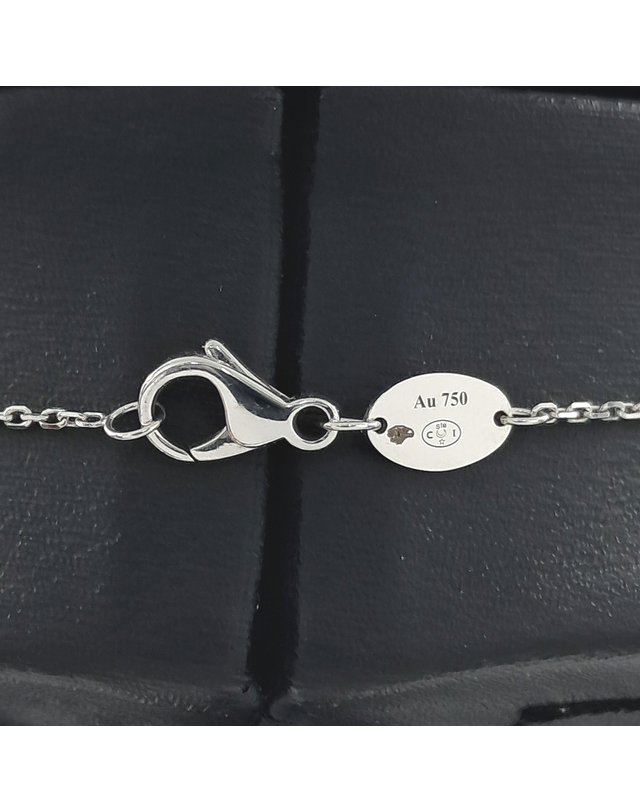 쇼메 [중고명품] [구구스]중고명품 쇼메 다이아 리앙 목걸이 (NO 10576246) 멀티컬러 착용컷