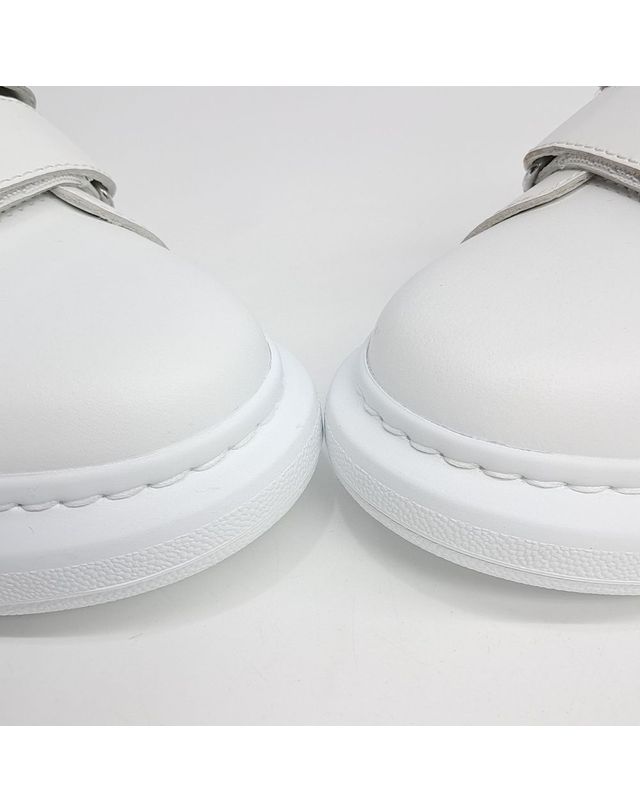 알렉산더 맥퀸 [중고명품] [구구스]중고명품 알렉산더 맥퀸 벨크로 오버솔 스니커즈 230 (NO 10460779) 멀티컬러 착용컷