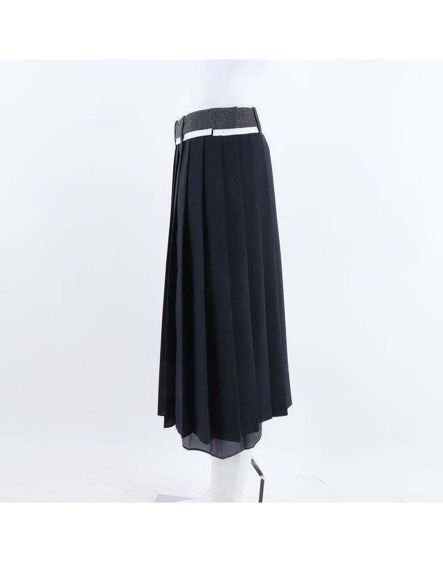 프라다 [중고명품] [구구스]중고명품 프라다 스커트 (NO 10552255) 멀티컬러 착용컷