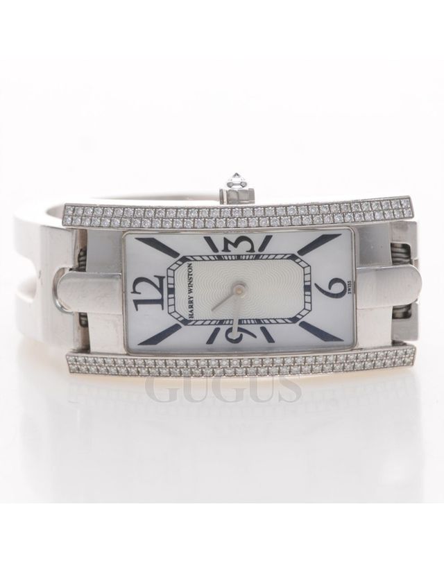 해리윈스턴 [중고명품] [구구스]중고명품 해리윈스턴 에비뉴 다이아 골드 시계 (330LQW) (NO 6904369) 멀티컬러 착용컷