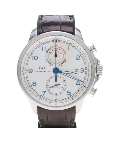 [구구스]중고명품 IWC 포르투기저 요트클럽 크로노 스틸 시계 (IW390216) (NO 10270812)